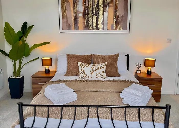 Luxe Duplex Penthouse In Centre - Free Parking Apartment Leeds (West Yorkshire)